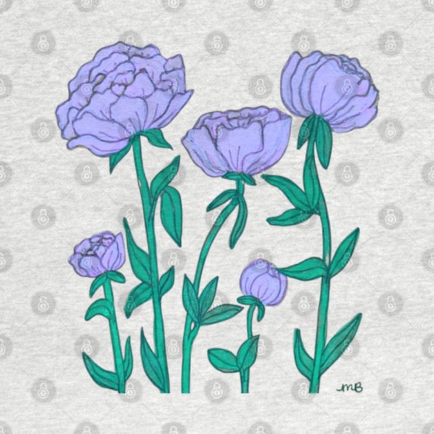 Peonies by LuvbuzzArt